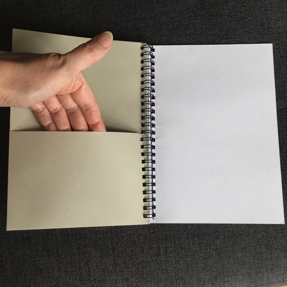 “Karma Is Only A B**** If You Are” Notebook, Journal, White, Green, ~65 pages